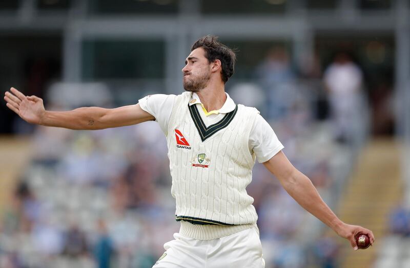Mitchell Starc: Almost a carbon copy of Mitchell Johnson, minus the moustache. Clocked at 100mph for Australia against New Zealand in 2015.  Getty Images