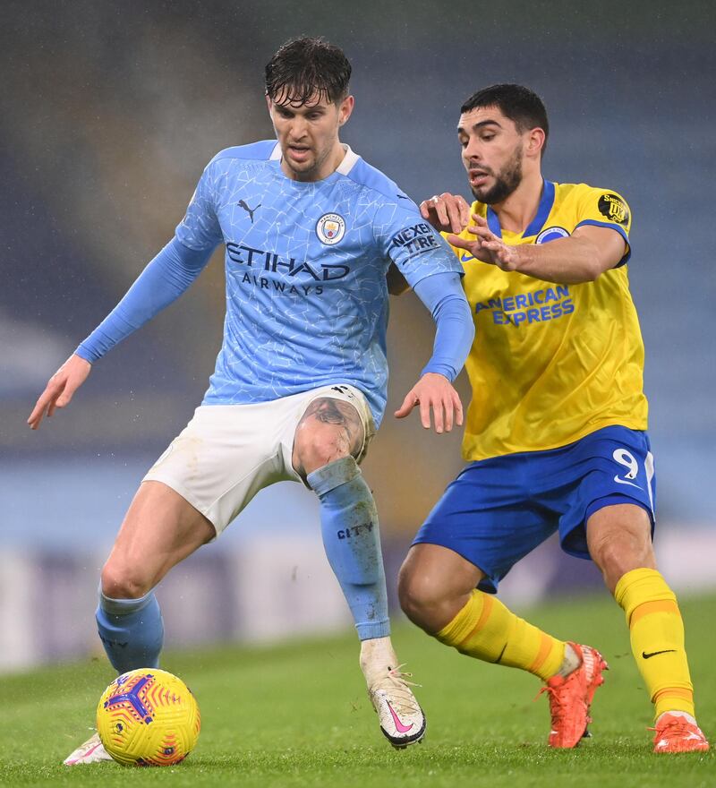John Stones 8 – Another stellar performance from Stones, who set the tone with an early commanding header, and followed it with a goal-saving challenge from Maupay with 10 minutes left on the clock. Getty