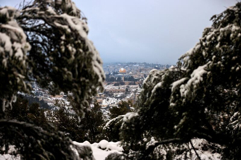 Many schools were closed after the heavy snowfall. Reuters