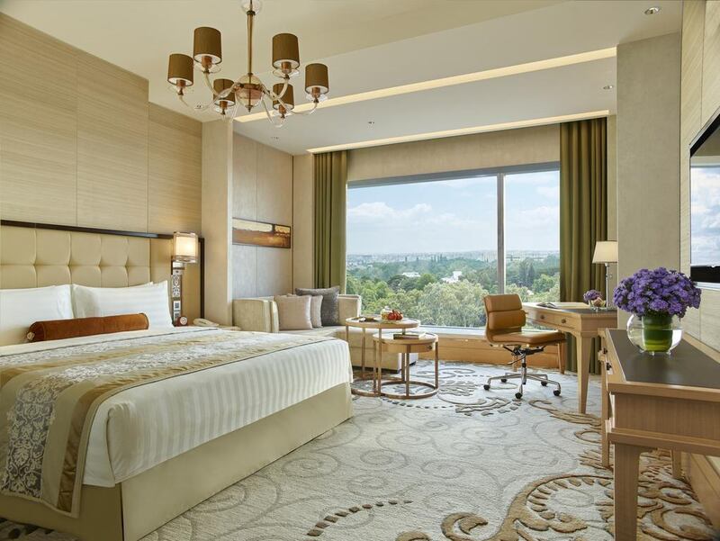 A Bangalore View Room at Shangri-La. Courtesy Shangri-La Bengaluru 