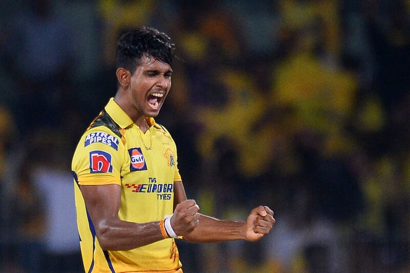 3. Matheesha Pathirana (Chennai Super Kings) - 151.4 kph (94 mph). AFP