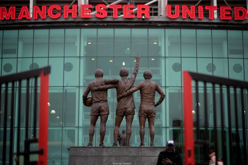 Old Trafford, home of Manchester United. Cristiano Ronaldo is leaving the club and its owner is keen on selling. News like this may affect the club's share price. Getty