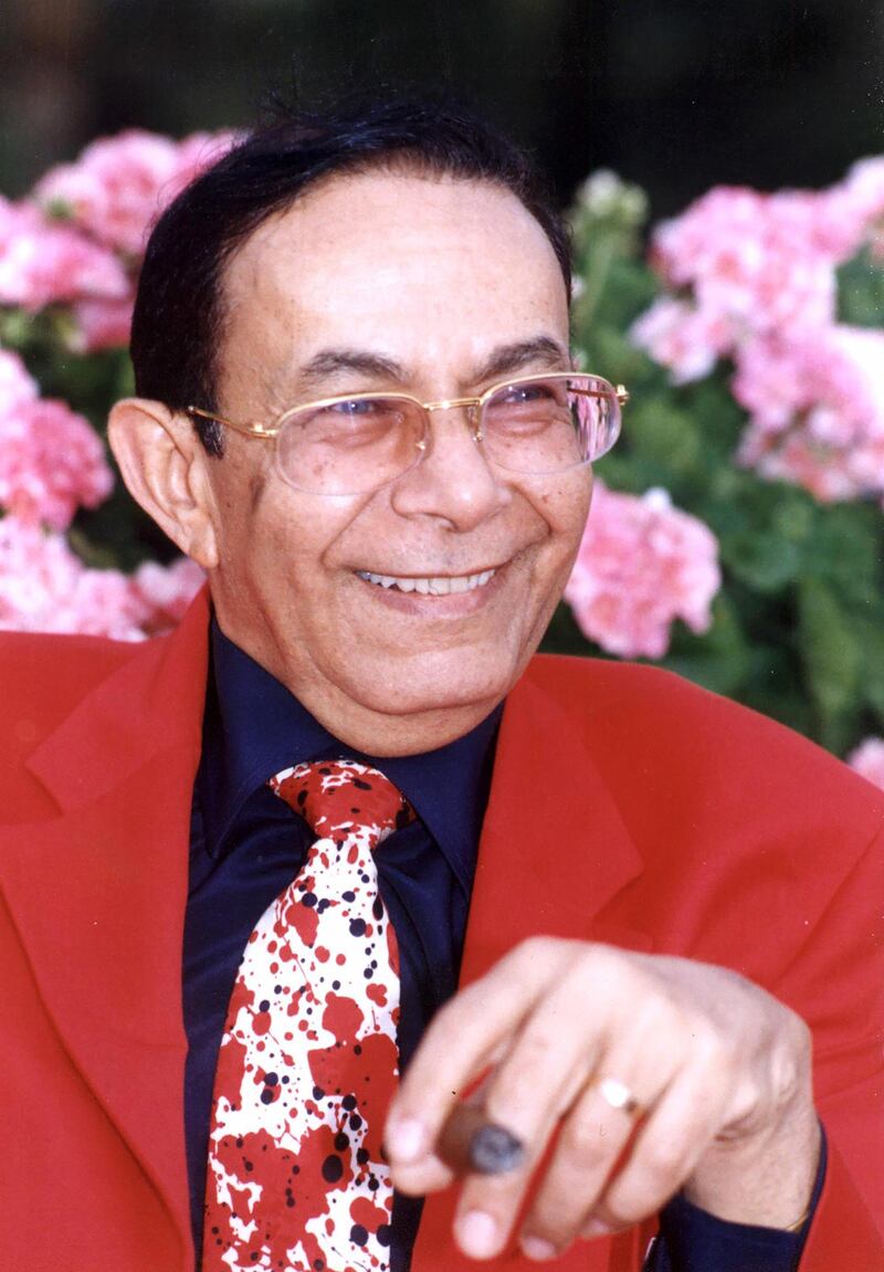 Farouk El Gohary, who was behind Abu Dhabi's Al Ibrahimi building, has died aged 83. Courtesy El Gohary family