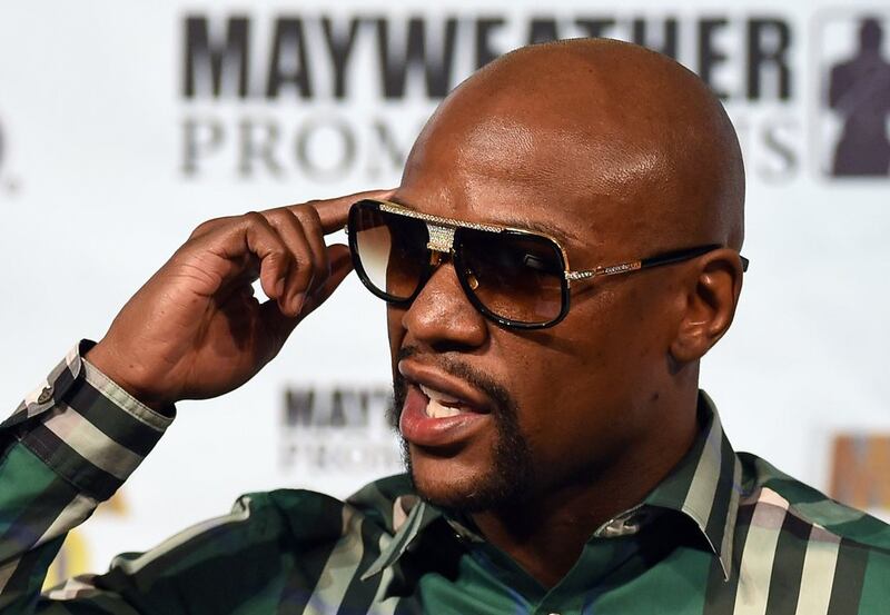 Floyd Mayweather will take on Andre Berto in Las Vegas in what will be his 49th and final professional fight. Ethan Miller / Getty Images