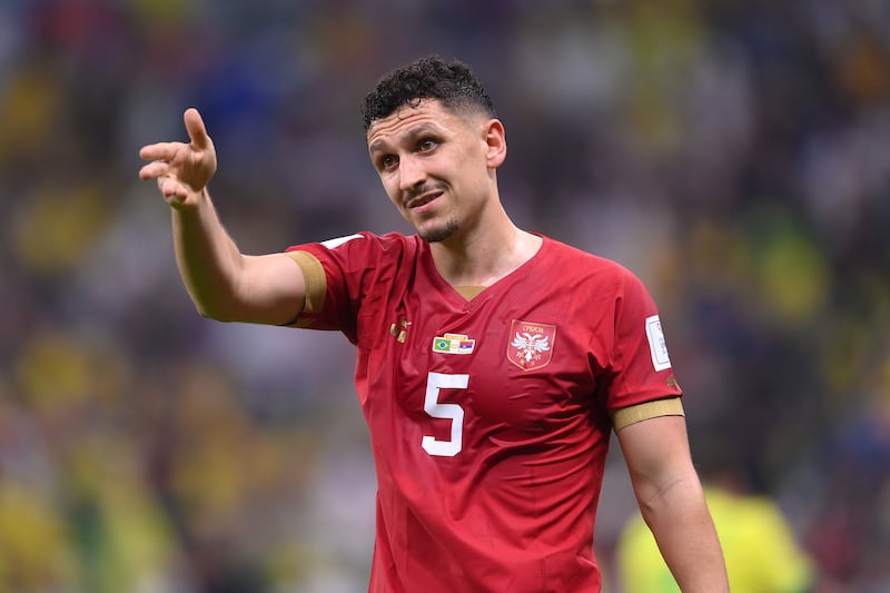 Miloš Veljković – 6 Showed determination, particularly in the first half, to keep out the World Cup favourites. However, in the second half, the South American side applied even more pressure, which proved too much for Veljković. Getty Images