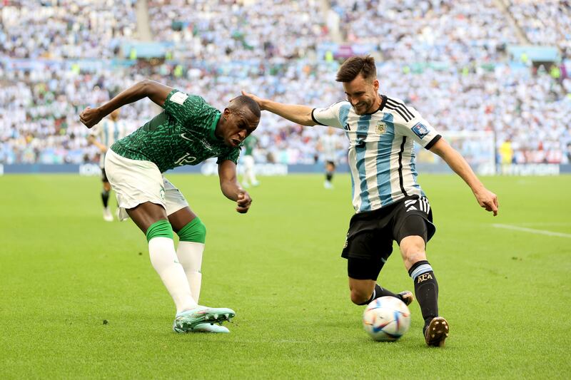 Nicolas Tagliafico 5: Lyon full-back found himself under a bit of pressure in first half as the Saudis found a bit of joy down his flank. Almost levelled after ball rebounded off his shin but keeper scrambled out for corner. Getty