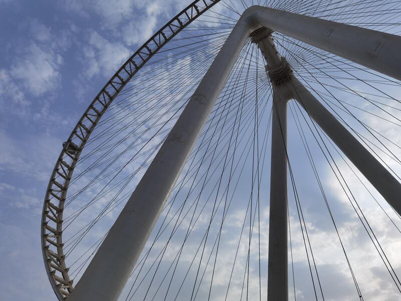 Ain Dubai will be the world's biggest observation wheel when opened. Courtesy: Meraas