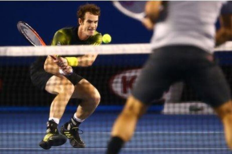 Andy Murray became the first Briton to reach three Australian Open finals. Mark Kolbe / AP Photo