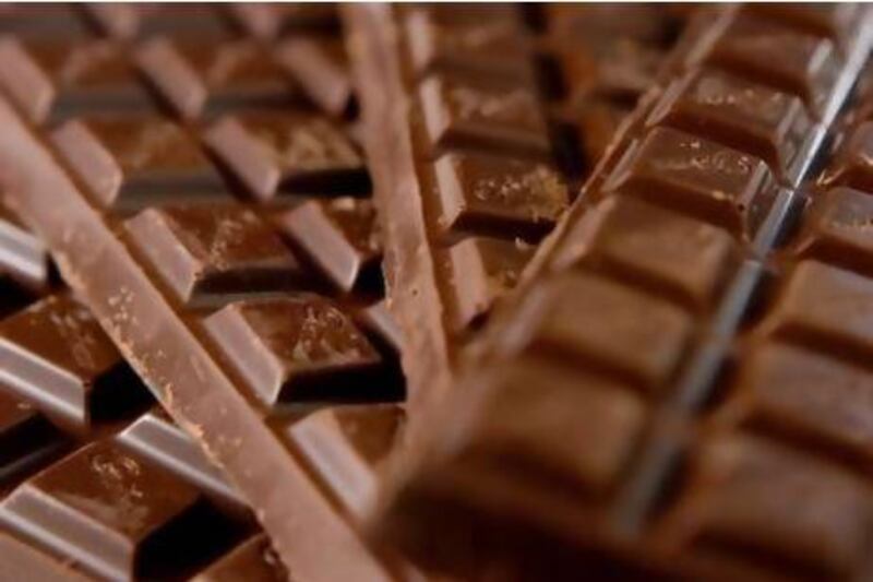Dark chocolate is a good source of magnesium and antioxidants. JB Reed / Bloomberg News