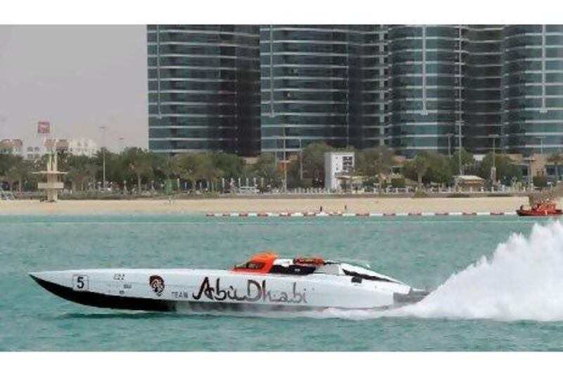 UIM Class 1 World Powerboat Championship Race 1 takes place today.