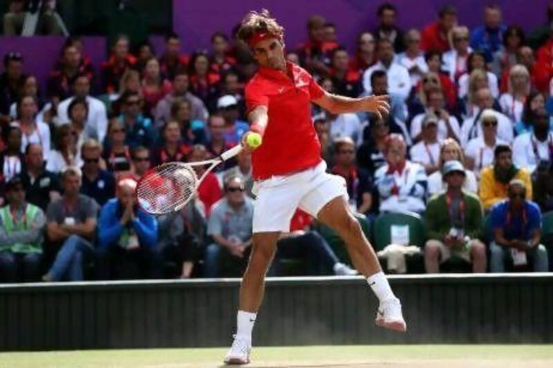 Roger Federer will be 35 the next time the Olympics rolls around.