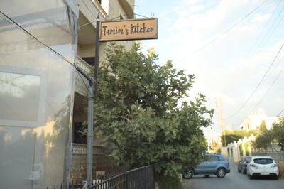 Tamin Abdo has created a restaurant in his backyard in Lebanon.