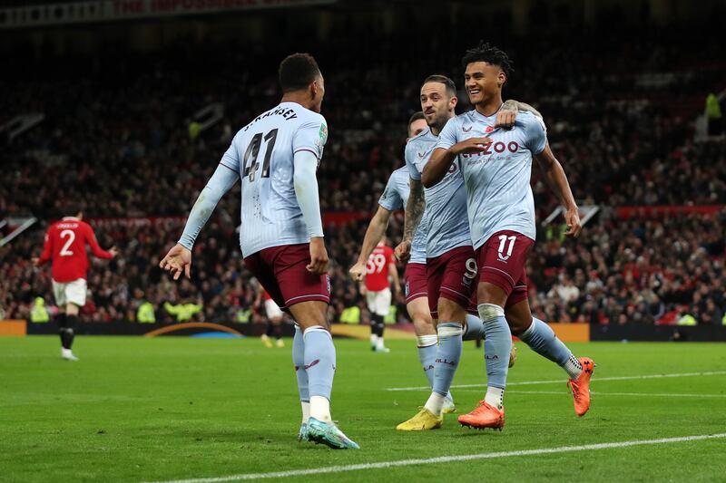 Jacob Ramsey - 6, Put in a good defensive shift but struggled to keep possession at times in the first half. Did well to burst forward and slip Watkins through for the opening goal. Getty Images