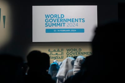 World leaders and heads of state have convened in Dubai for the World Governments Summit, which runs until Wednesday. Antonie Robertson / The National