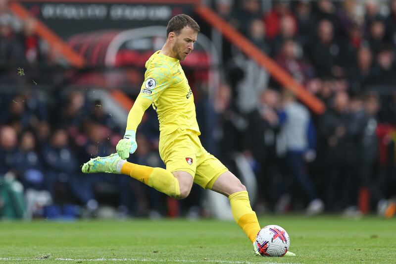BOURNEMOUTH PLAYER RATINGS: Neto – 6. Can’t be blamed for Chelsea’s first and third goals but he could perhaps have done better with the second, even if it was from close range. Getty