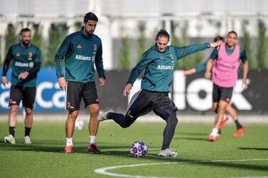 TURIN, ITALY - MARCH 10: Juventus player Adrien Rabiot during a training session at JTC on March 10, 2020 in Turin, Italy. (Photo by Daniele Badolato - Juventus FC/Juventus FC via Getty Images)