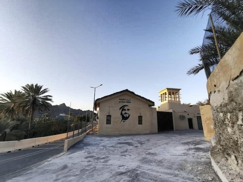Al Qala Lodge in Masafi. Courtesy Alqalaa Lodge