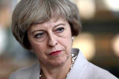 Britain's prime minister Theresa May is facing a potential revolt by DUP politicians propping up her Conservative minority government. Neil Hall / Reuters