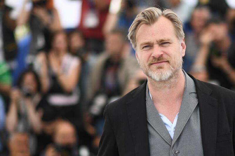 British director Christopher Nolan received a CBE. AFP