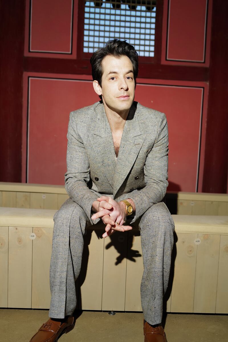 Producer Mark Ronson at the show. Getty