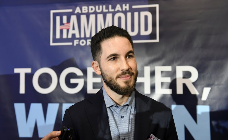 Dearborn Mayor Abdullah Hammoud said he would increase security at places of worship. Detroit News / AP