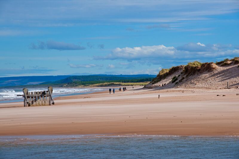 10. Lossiemouth East, Moray. Alamy