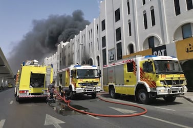 Firefighters will be working throhout the Eid holidays to help protect the public.  Courtesy Dubai Civil Defence