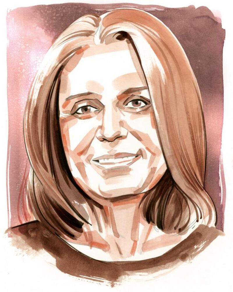 Gloria Steinem. Illustration by Kagan Mcleod for The National 

