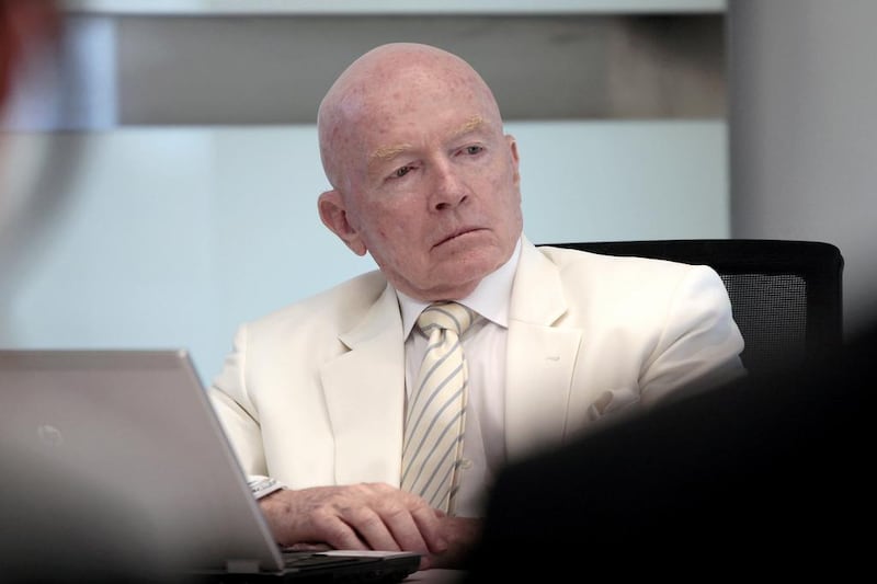 Mark Mobius, the executive chairman of Templeton Emerging Markets Group is retiring after three decades at the firm.  Jeffrey E Biteng / The National