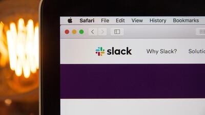 Slack is a workplace communication tool used globally. Unplash