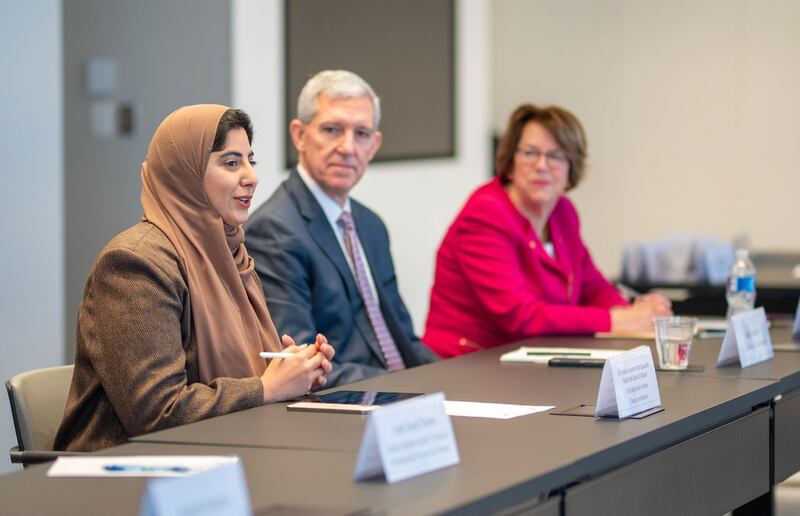 Led by Shamma bint Sultan, the UAE Independent Climate Change Accelerators team has completed a successful US roadshow. Photo: ADMO