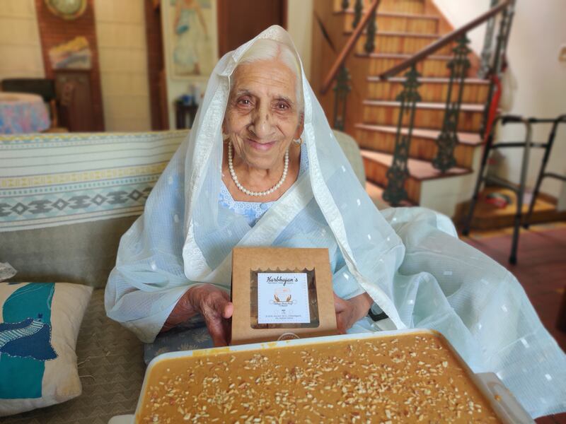 Harbhajan Kaur began her catering business when she was 90. All photos: Harbhajan's
