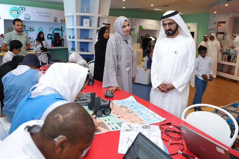 Sheikh Mohammed bin Rashid launches the national policy for the empowerment of persons with disabilities. WAM