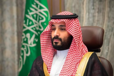 Saudi Crown Prince Mohammed bin Salman has been pushing for greater diversification of Saudi Arabia’s oil-reliant economy though the Vision 2030 strategy. Saudi Royal Palace / AFP