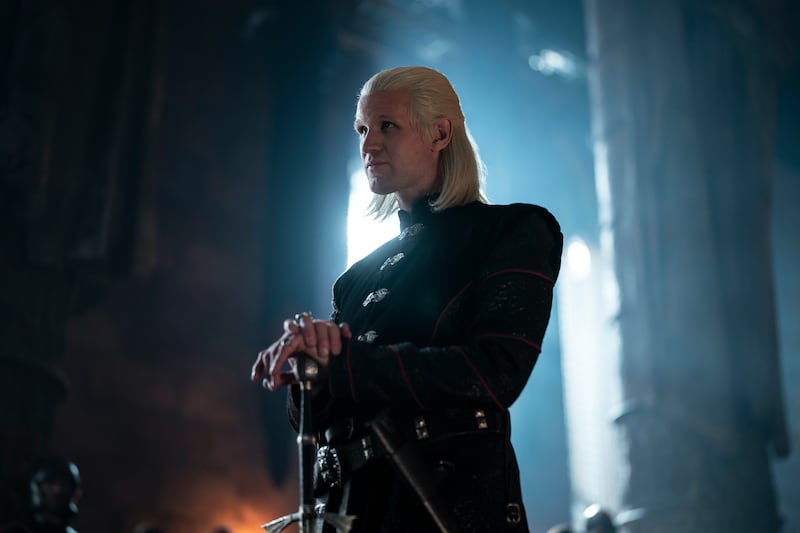 Matt Smith as Prince Daemon Targaryen in 'Game of Thrones' prequel 'House of the Dragon'. All photos: HBO