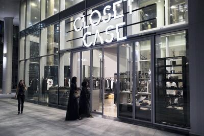 16.11.17. Dubai Design District D3 getting ready for the upcoming season with new restaurants, shops and cafes. Closest case mens wear shop.
 Anna Nielsen For The National.