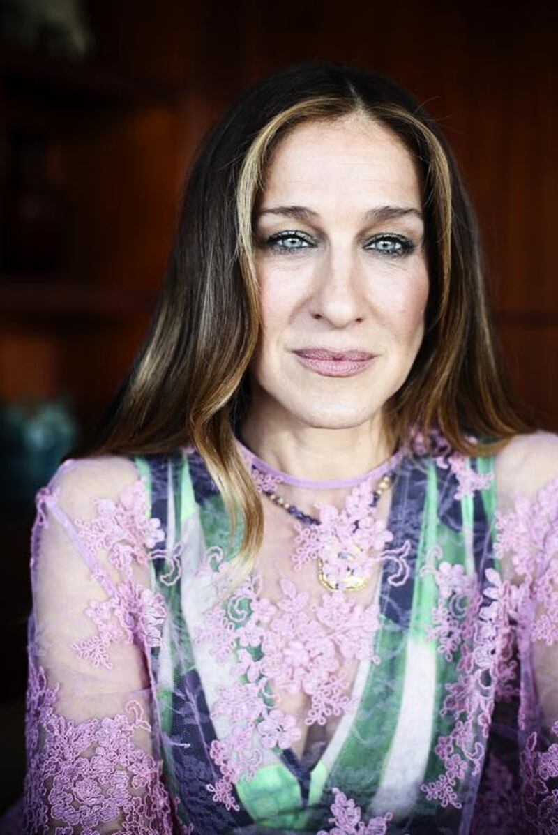 Sarah Jessica Parker says she can’t choose a favourite design from her range of SJP shoes. Lee Hoagland / The National