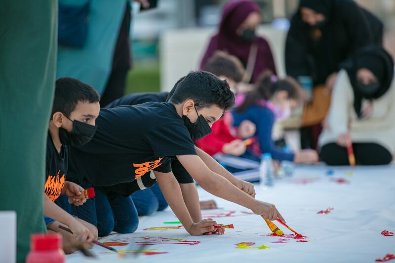 Children can partake in an art workshop and treasure hunt. Photo: Sharjah Events Festival