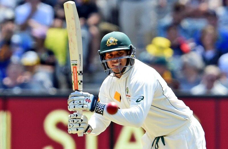 Australia's Usman Khawaja says it was an intimidating environment to play cricket. William West / AFP