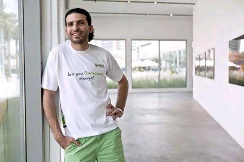 Omar Samra, the founder of Wild Guanabana, a "carbon zero" travel company. Antonie Robertson / The National