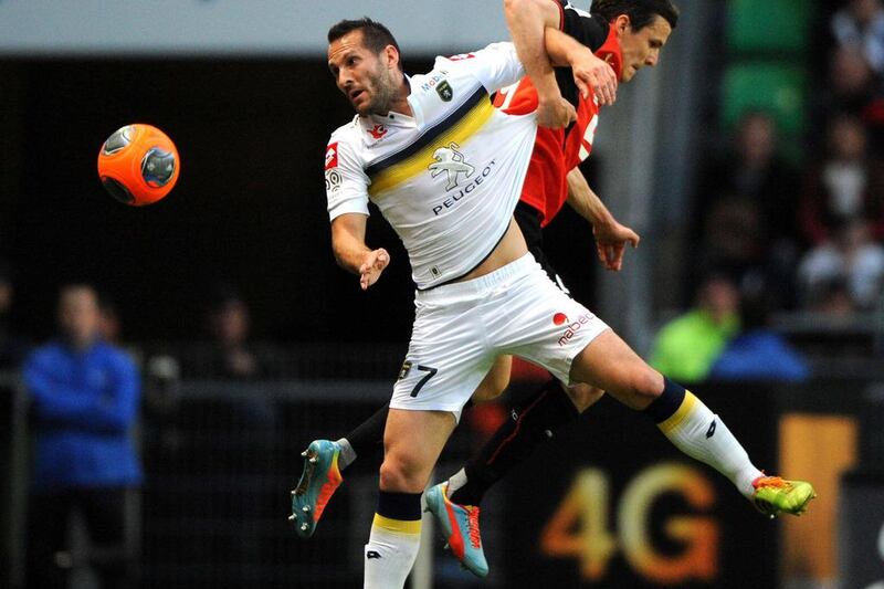 Right-back: Florian Marange, Crystal Palace. Signed in August, he was so bad he didn't even make their 25-man squad in September. (Shown above with new club Sochaux) Jean-Francois Monier / AFP