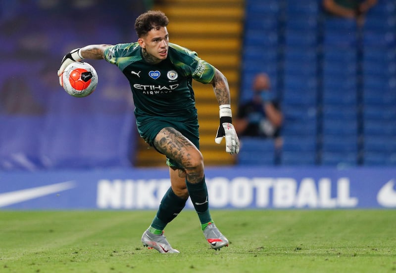 MANCHESTER CITY RATINGS: Ederson – 7. Could do nothing about either goal but produced good saves to twice deny Abraham and Christensen. AP