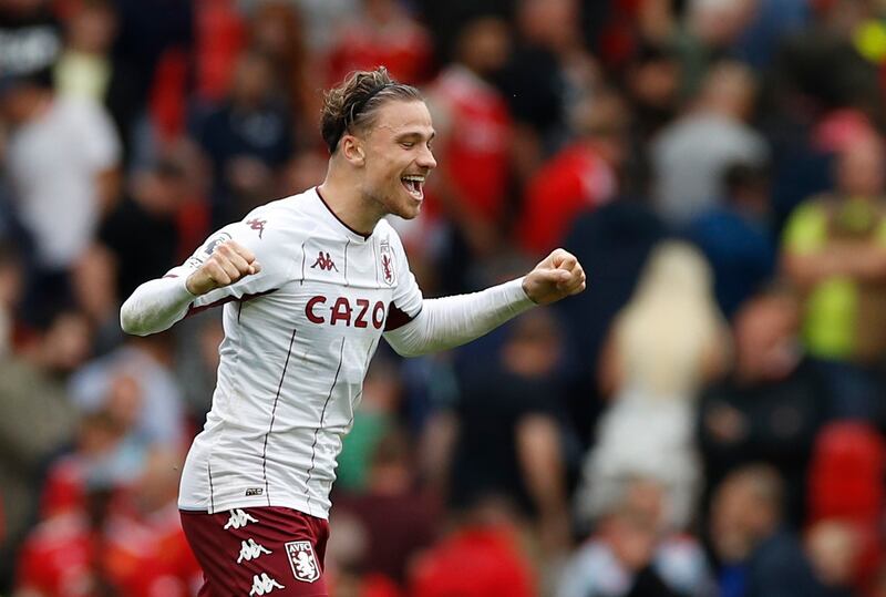 Right-back: Matty Cash (Aston Villa) – Surged forward to great effect and defended well against Paul Pogba as Villa got just a second win in 35 trips to Old Trafford. Reuters