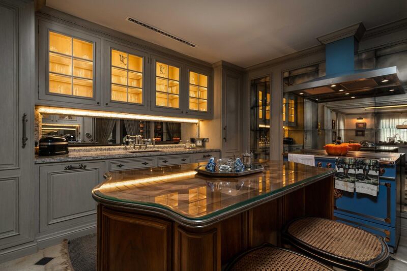 A classic country-style kitchen in the heart of the home. Courtesy Luxury Property