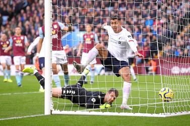 Roberto Firmino's goal for Liverpool against Aston Villa was disallowed on Saturday. Getty Images