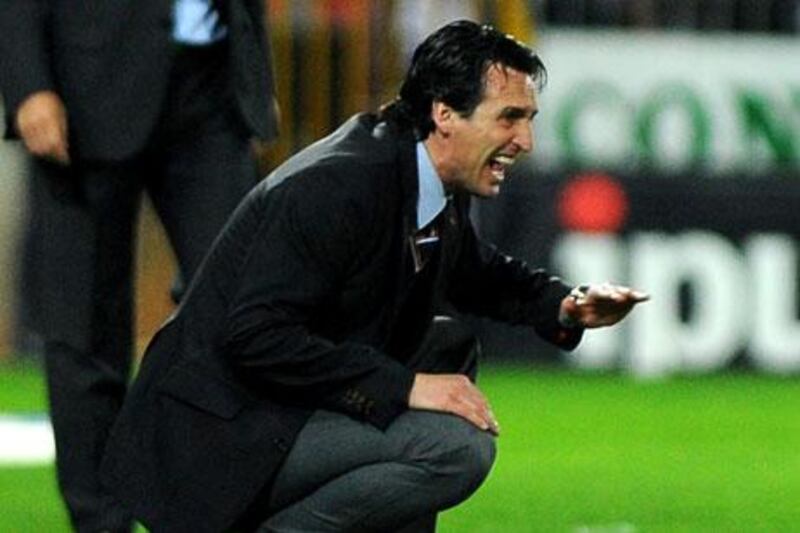 Unai Emery knows where his team stand in European football.