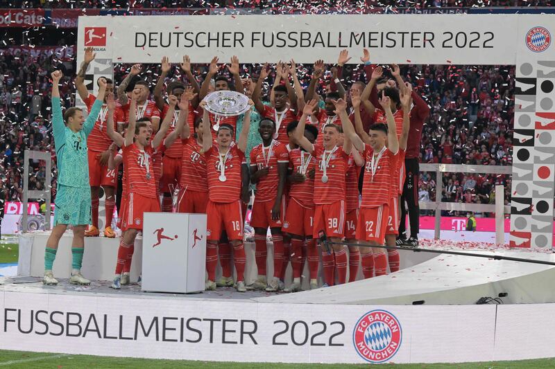 6) Bayern Munich (Bundesliga) €653.6m. AFP