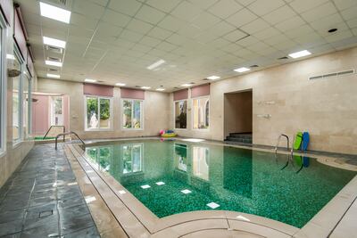 The indoor pool allows for year-round use. Photo: Engel and Voelkers