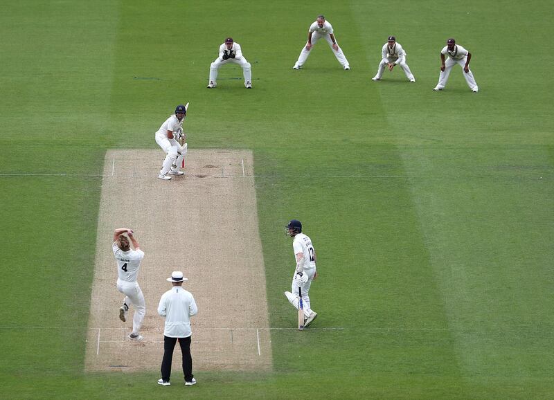 Surrey fiedling against Middlesex. Getty