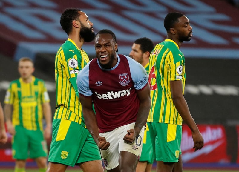 Michail Antonio 7 – Was a nuisance in the final third and his movement off the ball caused the visiting defence problems. Was a little exposed at times, but always looked a threat. He took his goal well when giving West Ham the lead, finding the net even though the ball was behind him. Reuters